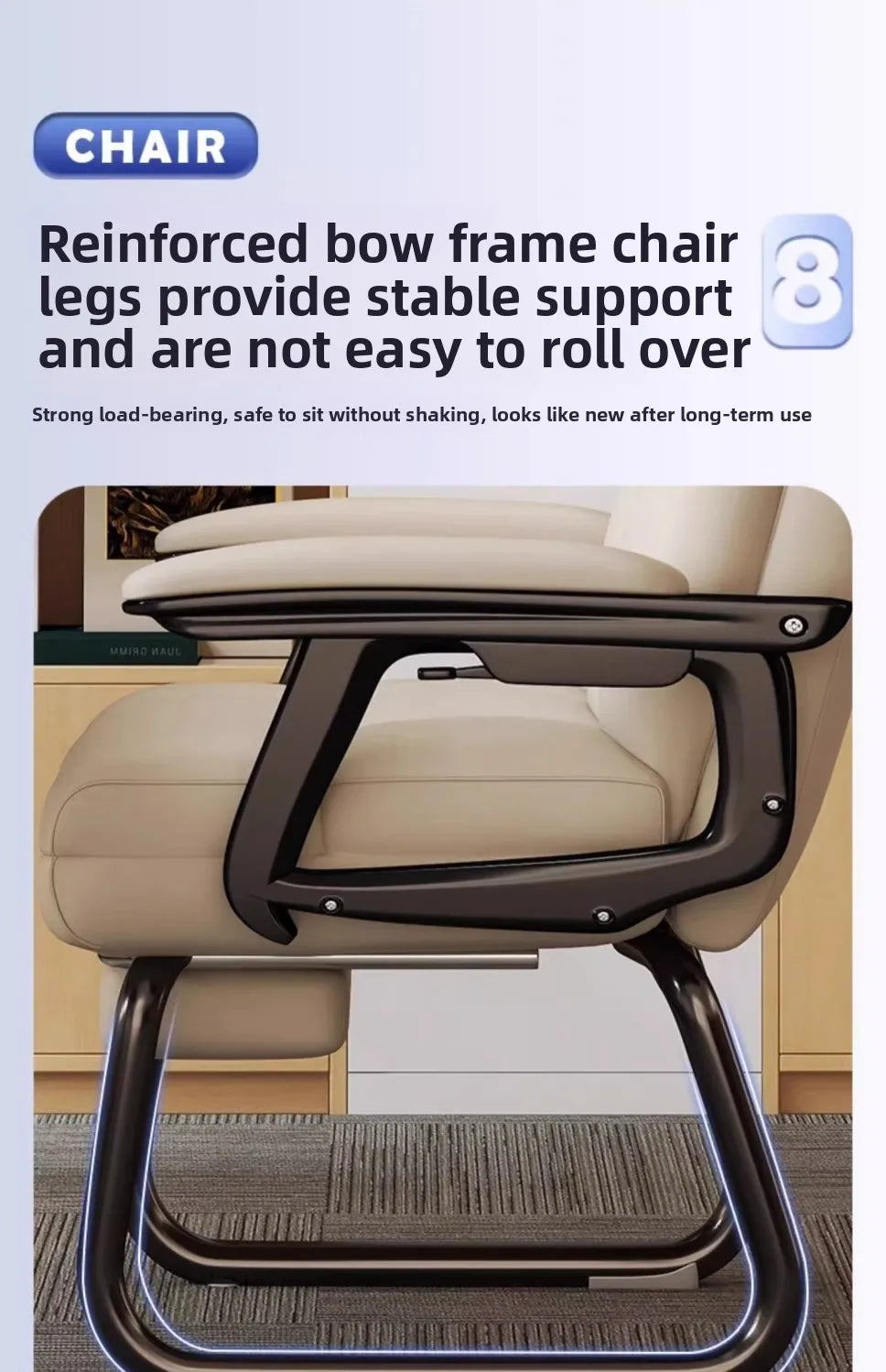 Simple and Comfortable Home Computer Chair, Office Reclining, Nap Taking Sofa Chair, Study Room, Bedroom Armchair Gaming Chairs