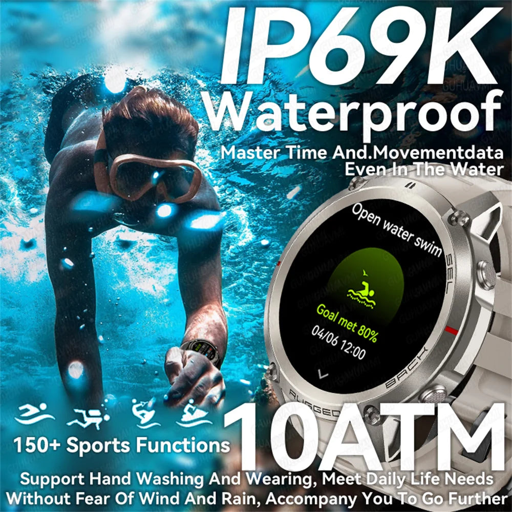 GPS Smart Watch with offline map Swimming Waterproof Sports Tracking Watch Heart Rate Blood Oxygen Sleep GPS positioning Watches
