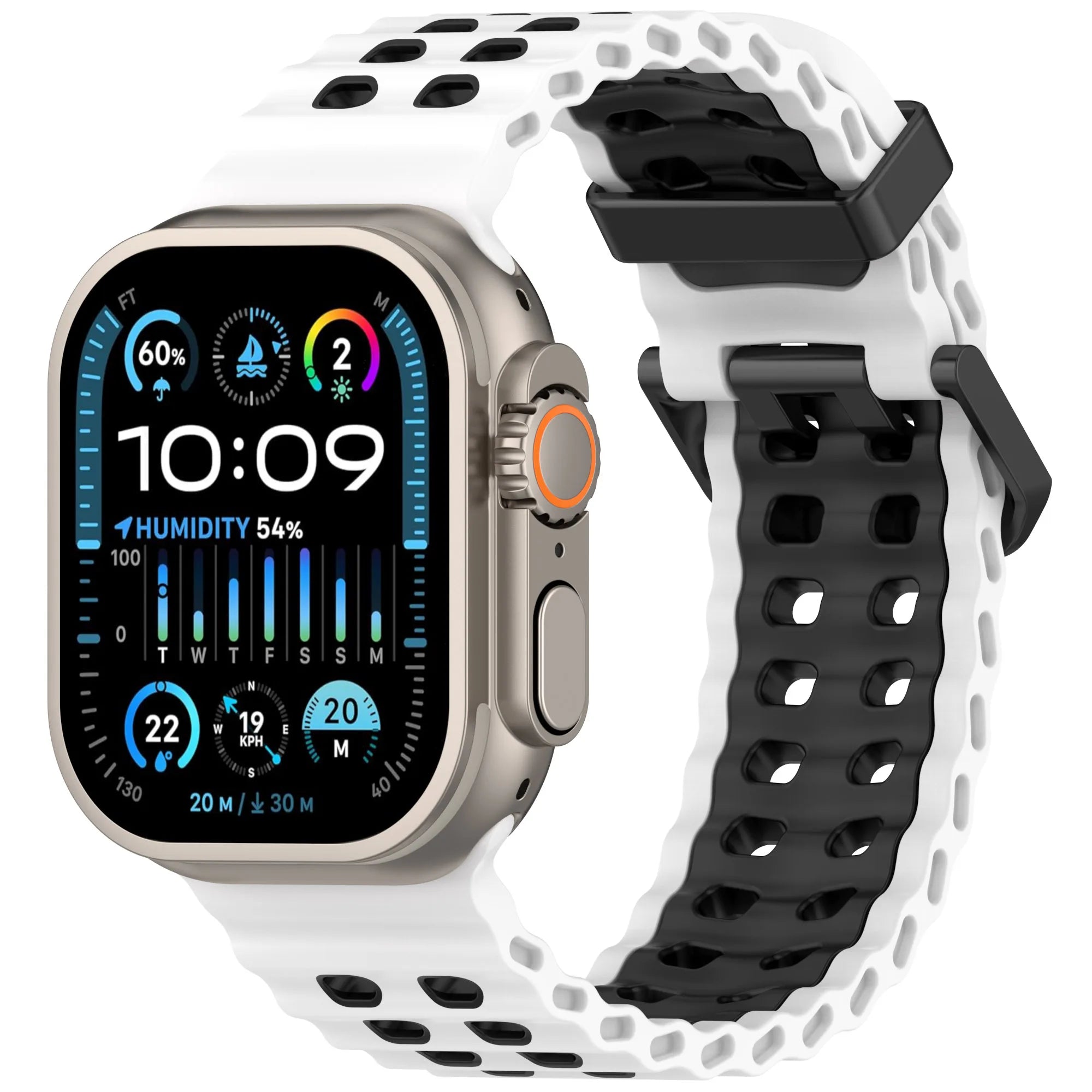 Ocean Silicone Strap for Apple Watch Band Ultra 3/2/1 49mm Series 11 10 46mm Comfortable Band IWatch 9 8 7 6 5 4 SE3 45mm 44mm