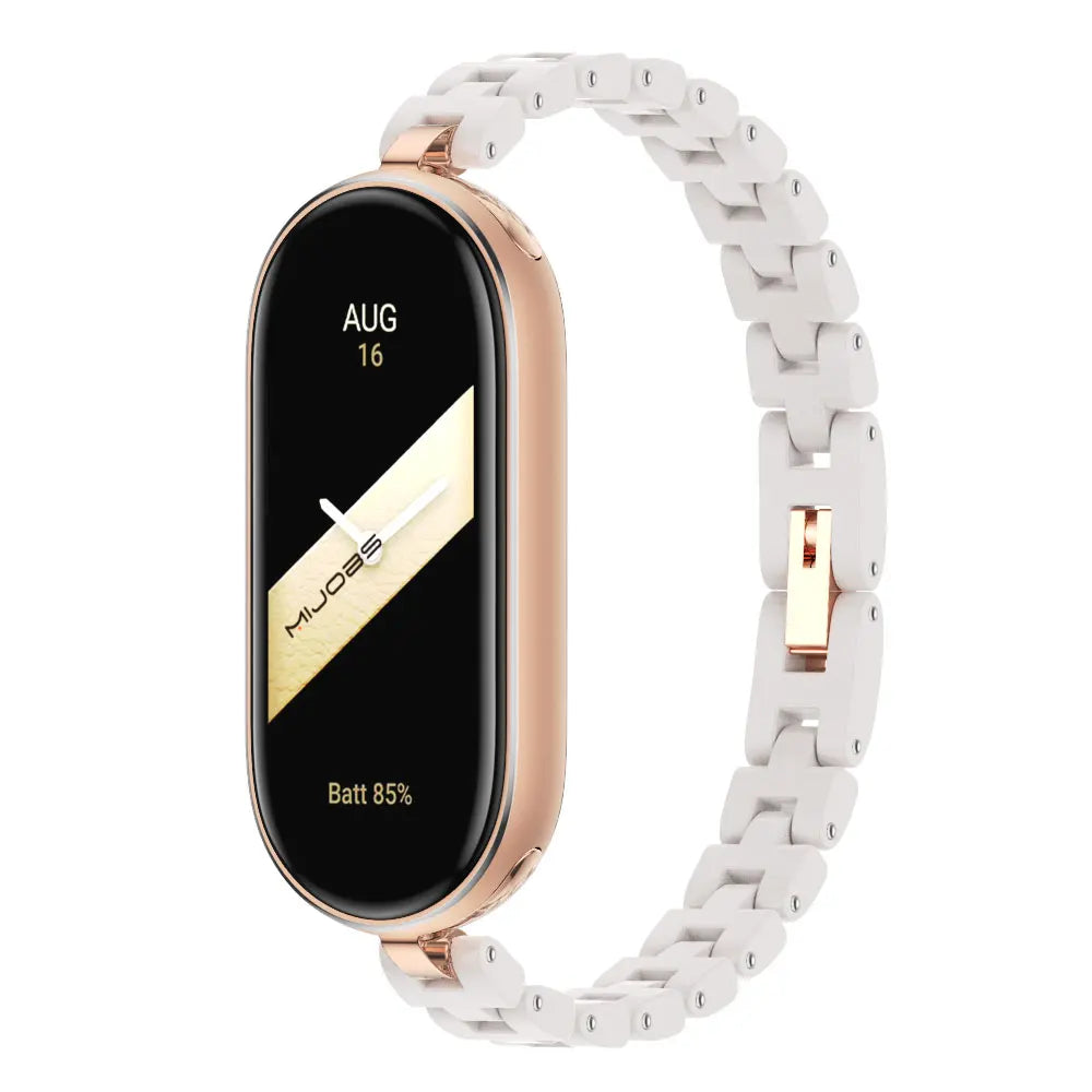 Strap for Mi Band 10 9 8 7 6 5 Watchband for Xiao mi Smart Band 9 Strap for Mi Band 8 Leather Wristband For Mi Band 7 Correa