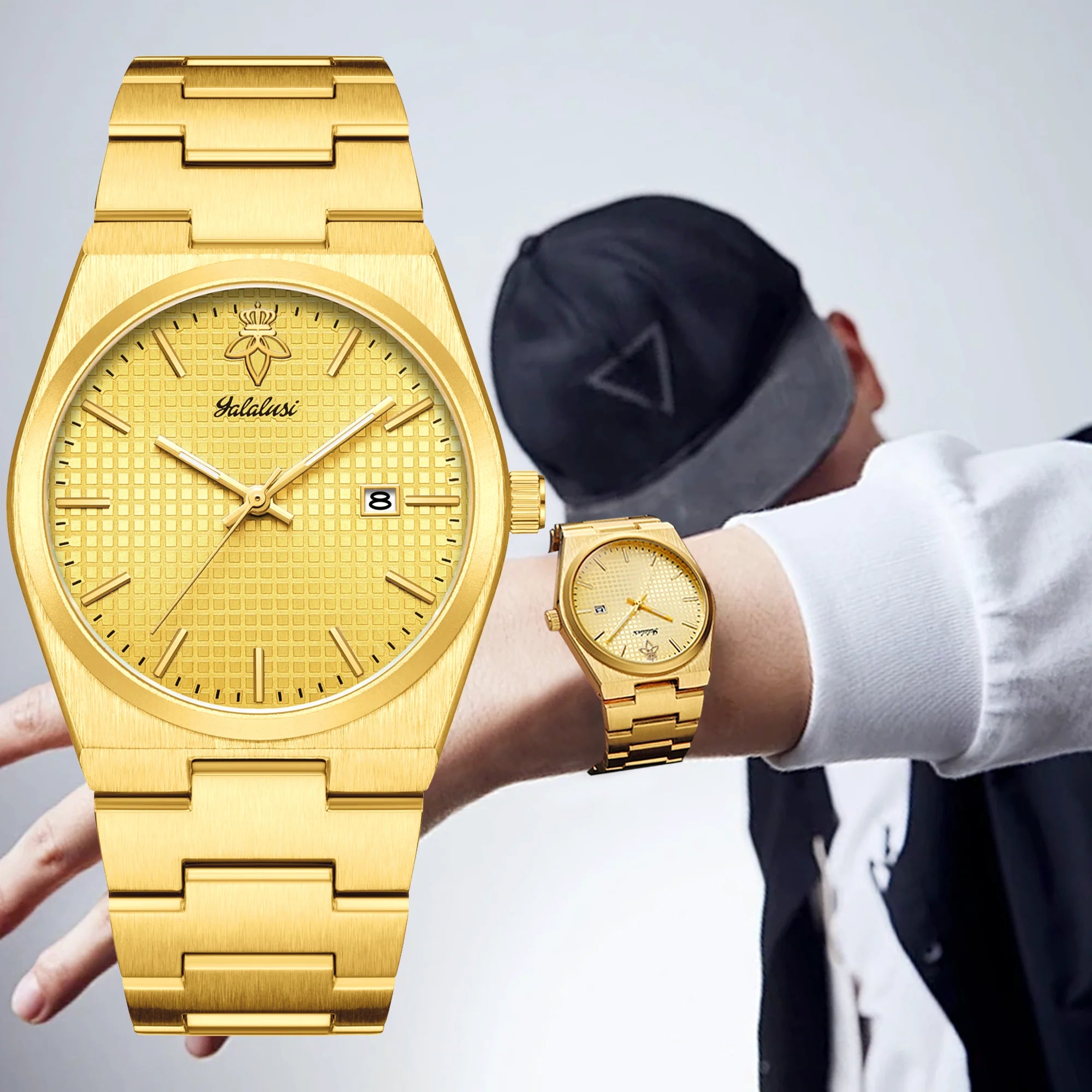 YaLaLuSi Men’s Casual Sports Quartz Water-Resistant Watch: A Multifunctional Gift Timepiece reloj mujer reloj hombre montre