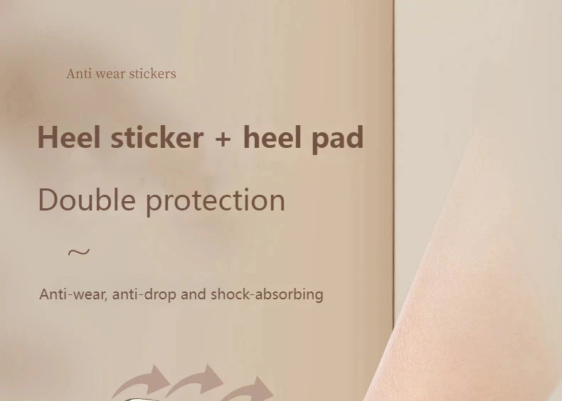 NewT-Shape Foam Heel Stickers Heel Protectors High Heel Insoles Flat Heel Insoles Shoe Adjusters Women's Half Insoles 2pcs/4pcs