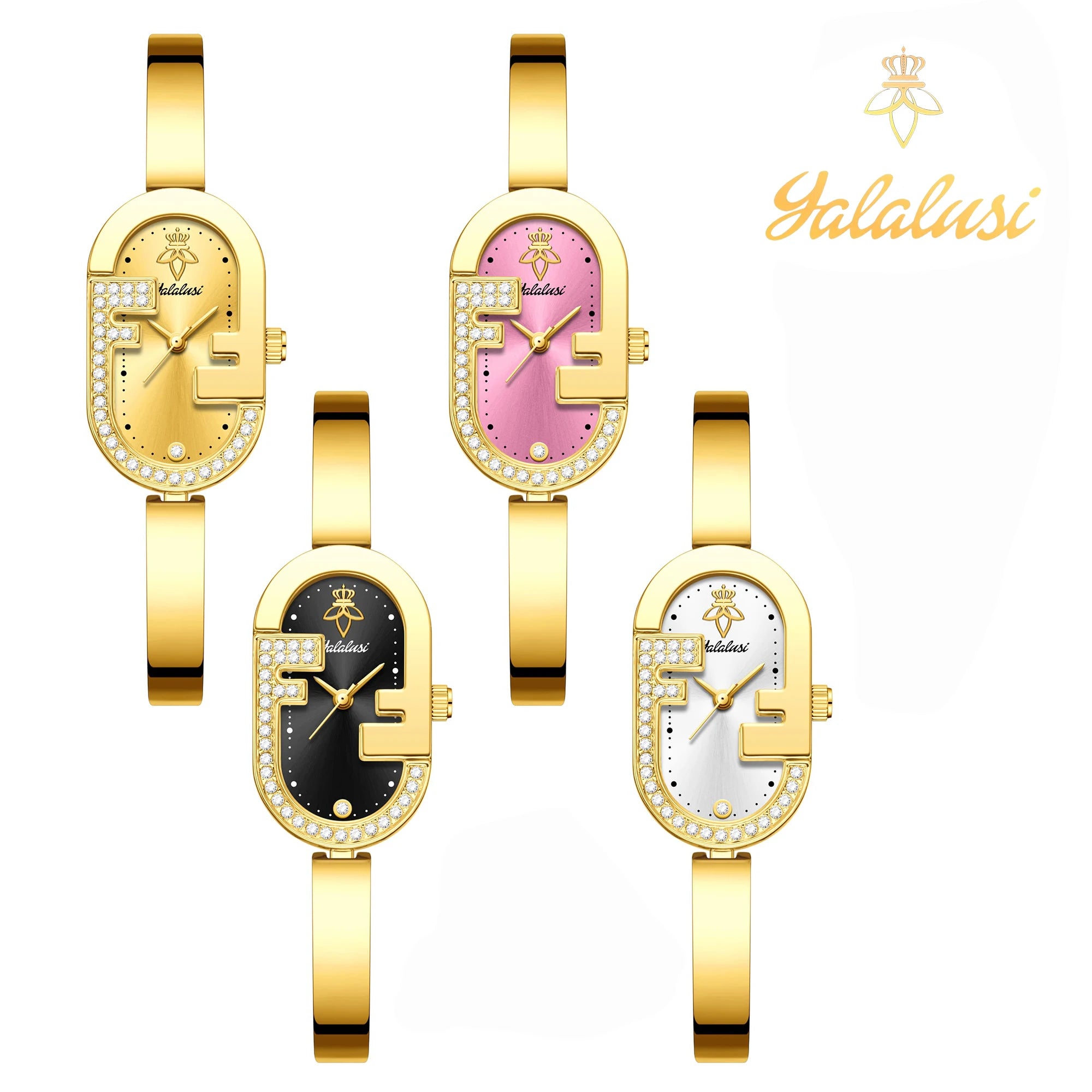 YaLaLuSi Women's Water-Resistant Quartz Watch: A Luxurious, Fashionable, and Elegant Bracelet Watch—The Perfect Gift for Girls