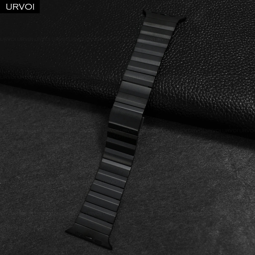 URVOI Titanium Band for Apple Watch Ultra 3 2 Series 11 10 9 8 7 6 SE strap for iWatch Magnet Closure wristband 46 49mm