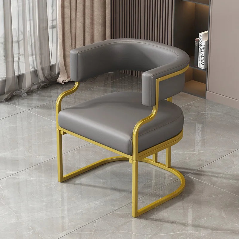 Bedroom Furniture Nordic Furniture Simple Style Dining Chair High-end Tea Chair Reception, Mahjong, Sofa Manicure, Makeup Chair