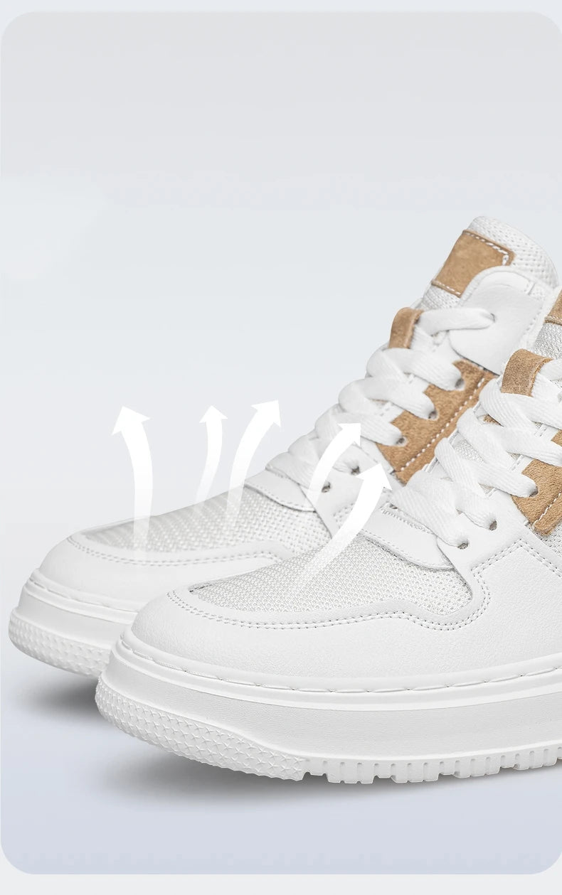 Plus Size 47 Summer Mesh Men Sneakers Elevator Shoes Chunky Increase Insole 7CM Breathable Sports Casual Height Shoes For Man