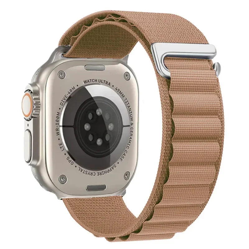 Alpine Strap for Apple Watch Ultra/3 11 10 9 8 7 Band 46mm 49mm 45mm 41mm Nylon Sports Bracelet IWatch 6 5 4 3 SE 44mm 40mm 42mm