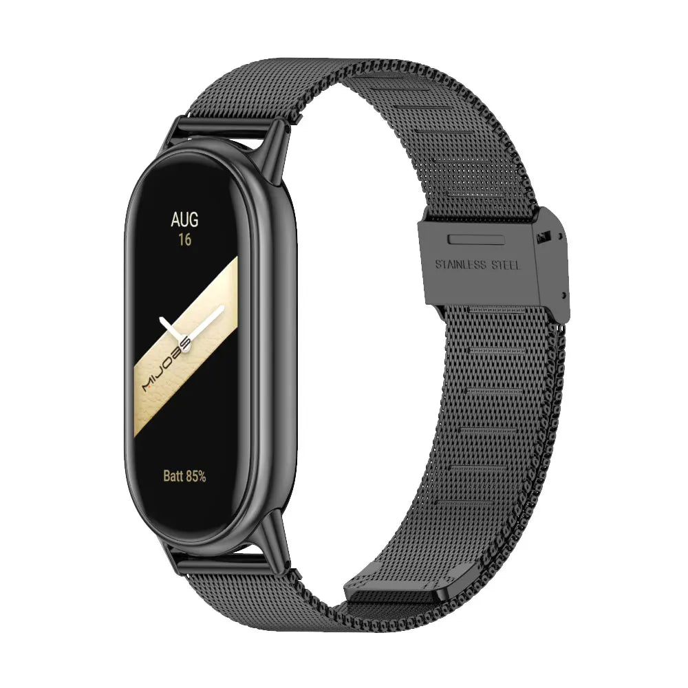 Strap for Mi Band 10 9 8 Wristband For Mi Band 9 Bracelet for Mi Band 10 Stainless Steel Watch Band for Mi Band 8 Metal Straps