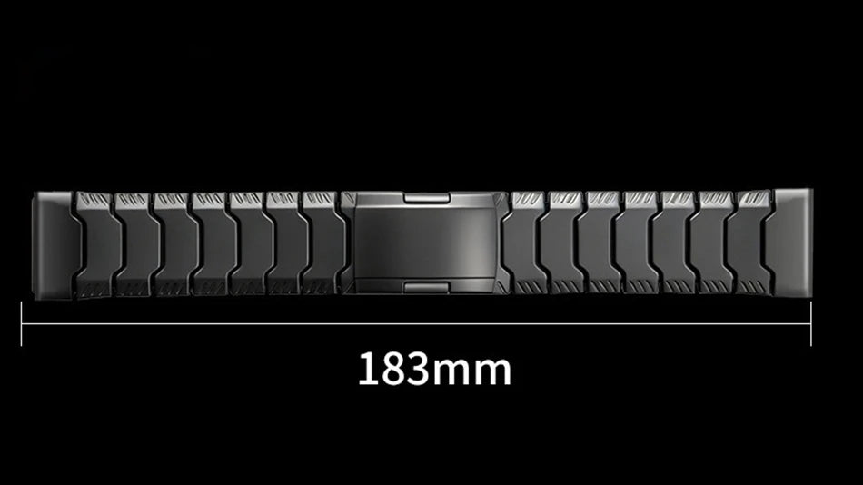 Titanium Silicone Magnetic Band for Garmin Watch Fenix 8 7X Pro 6X Enduro 3 Strap For Garmin Tactix 7Pro Instinct 2X 26mm Bands