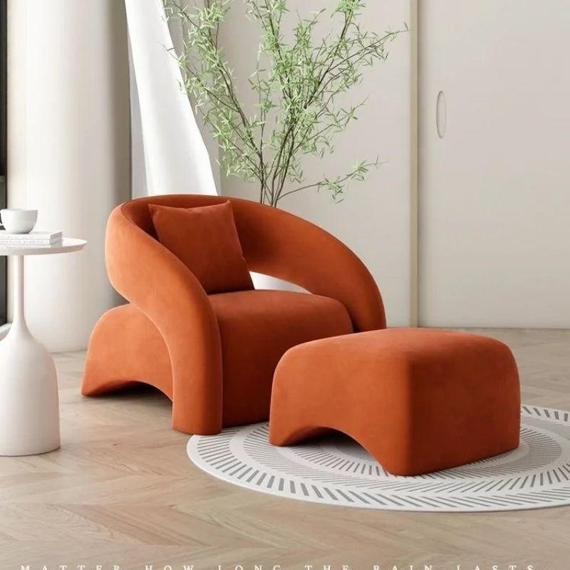 New Sofa, Living Room, Single Person, Light Luxury, High-end Reception, Small Sofa, Beauty Salon, Lazy Leisure Chair Furniture