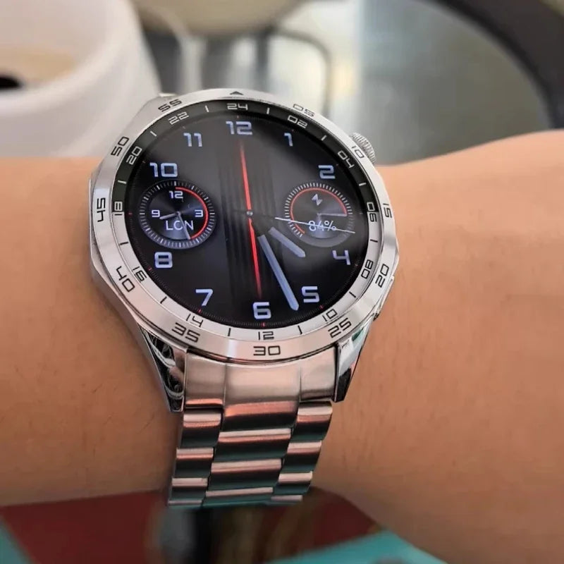 Metal Strap for Huawei Watch GT6 46mm Stainless Steel Original Wristband Correa for Huawei Watch GT6 GT5/4 46mm No Gaps Bracelet