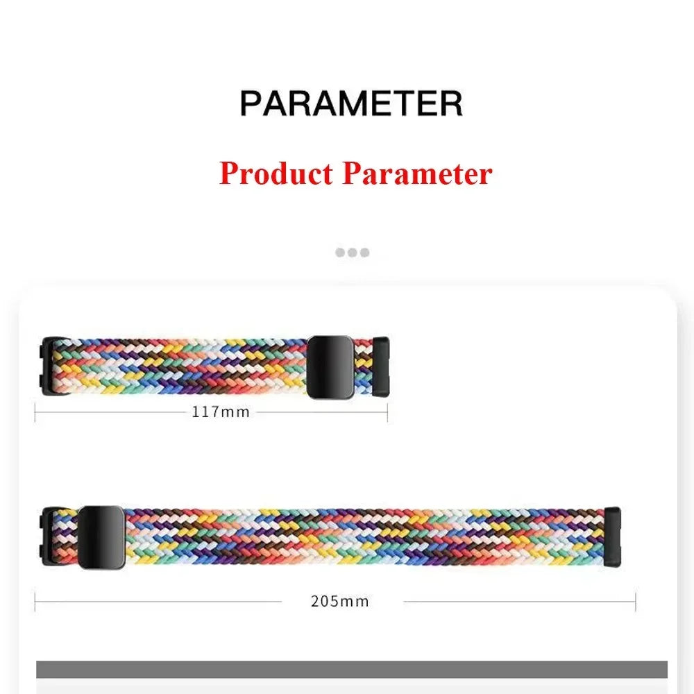 Official Nylon Loop Strap For Huawei Band 11/11 Pro Fashion Magnetic Buckle Braided Wristband For Huawei Band 8/9/10 Accessories