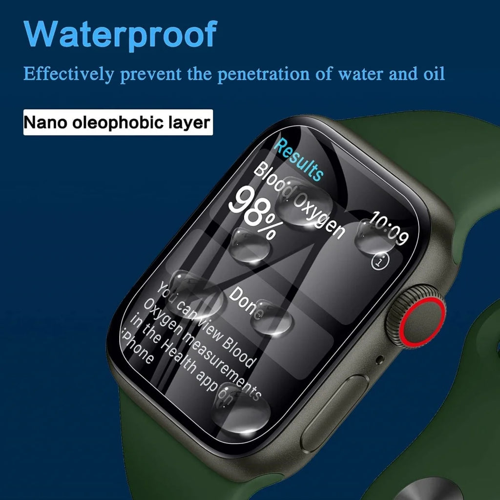 Hydrogel Film for Apple Watch 11 10 46mm 42mm 5 6 SE 3 40 44 42 38MM Screen Protector for Apple Watch Ultra 49MM 7 8 9 41MM 45MM
