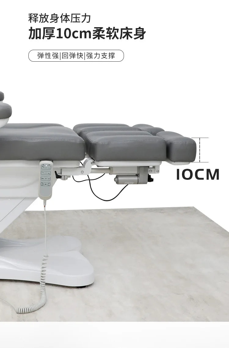 AOLIVIYA Fully Automatic Electric Lifting Rotating Heating Pedicure Chair For Body Tattoo Foot Soaking Beauty Salon Professional