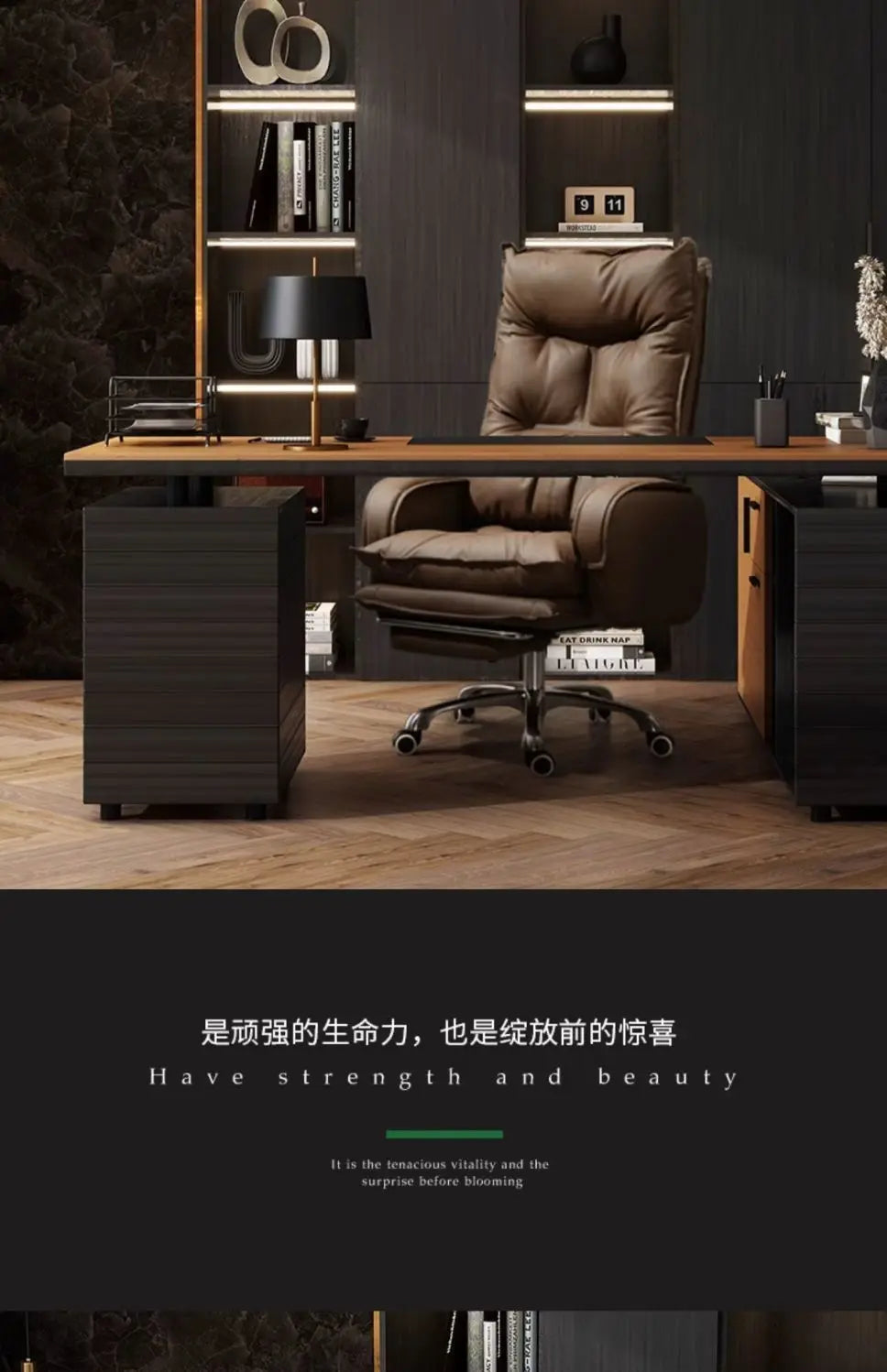 AOLIVIYA Comfortable Executive Home Office Computer Chair Long Sitting Business Study Sofa Seat A637583AOLIVIYA Comfortable Exec