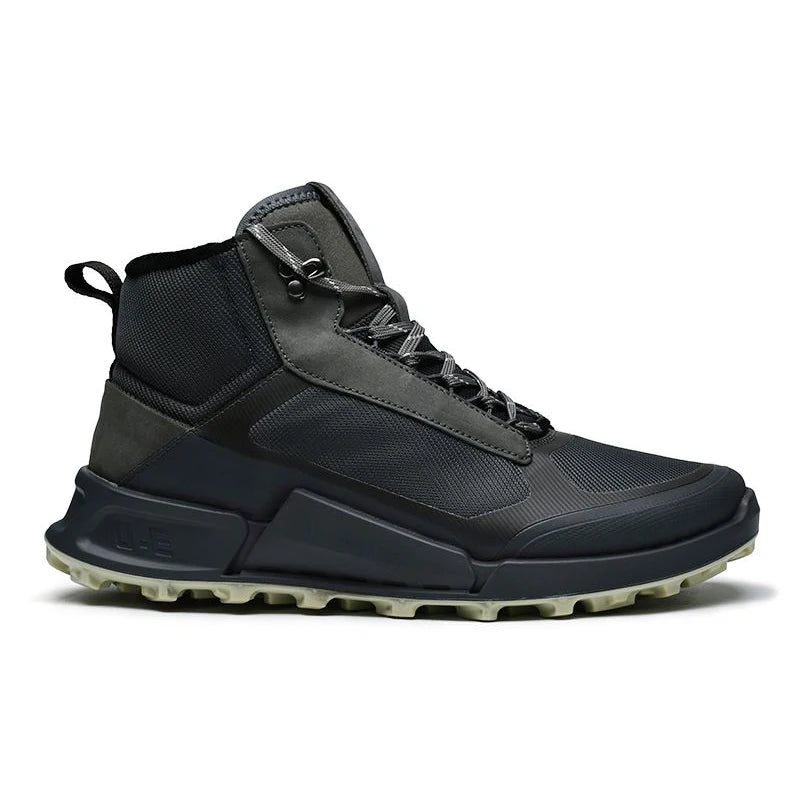 Trendy High Top Running Shoes Men Luxury Original Waterproof Sneaker Non Slip Outdoor Hiking Climbing Trekking Boots Patchwork