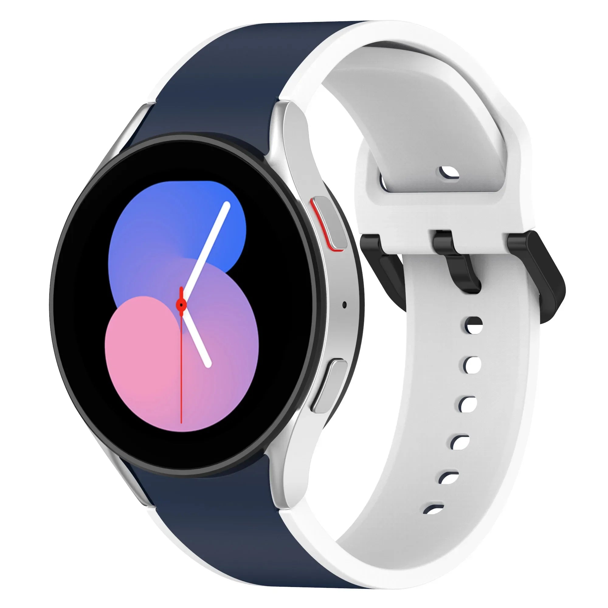 20mm Silicone Strap for Samsung Galaxy Watch 7 6 5 40mm 44mm 5 Pro 45mm Bracelet for Watch 4 6 Classic 46mm 42mm 43mm 47mm Band
