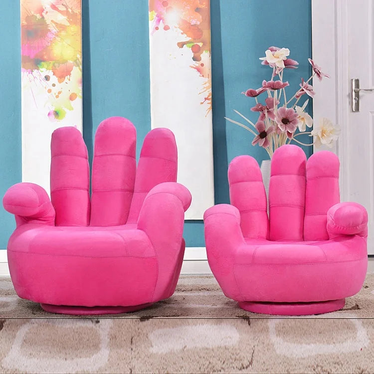 #2020 New Living Room European Style Fabric Velvet Hand Chair Casual Passion Chair