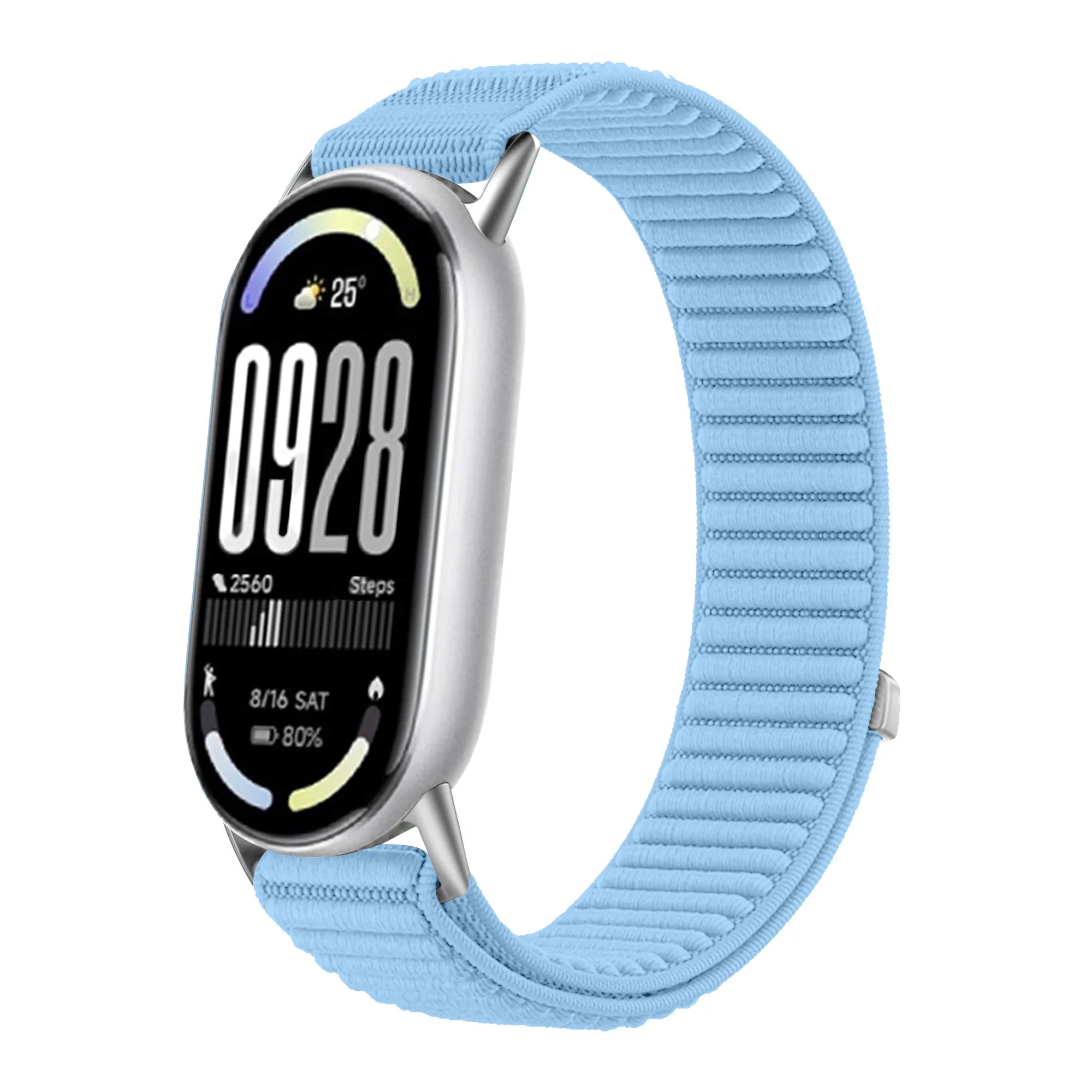 Nylon Breathable Strap for Xiaomi Mi Band 10 9 8 Sports Bracelet Replacement Wristband for Xiaomi Mi Band 10 Watchband Accessory