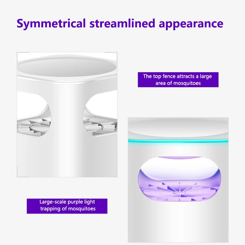 Xiaomi USB Mosquito Killer Lamp Fly Bug Mosquito Repeller Electronic LED Light Control Lamp Small Insect Trap Home Appliances