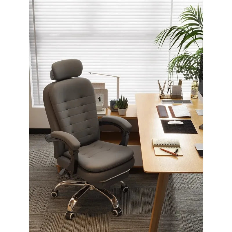 Comfortable home office chair that can lie down, computer, desk and chair, rotating ergonomic boss chair