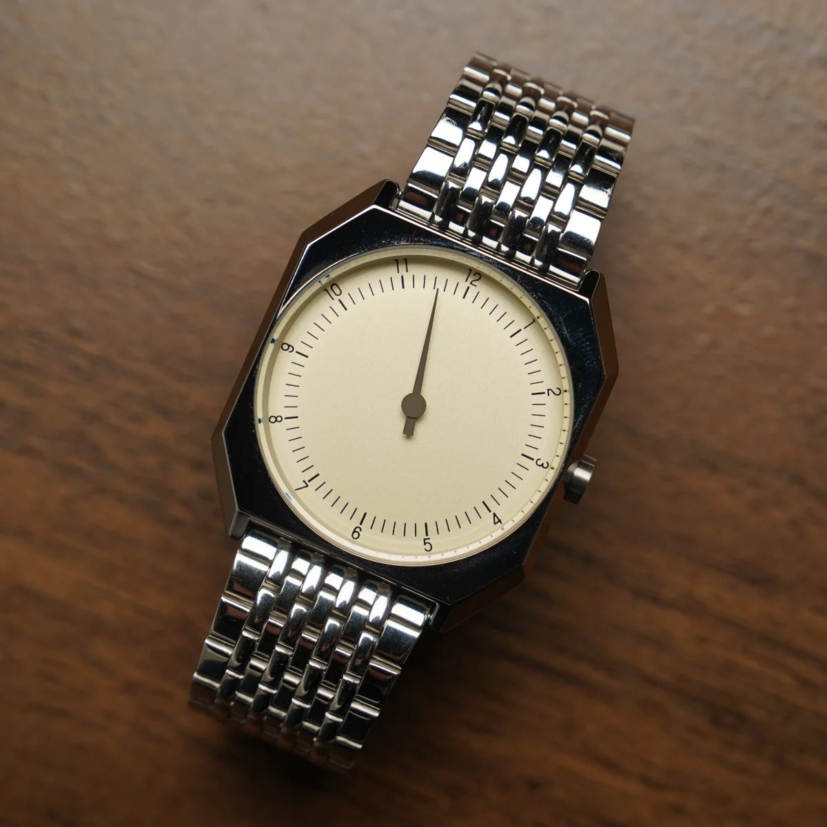 SKU Retro One Pointer Watch for Men luxury high quality Vintage Style Quartz Watch Unique Design Fashion Wrist watch for man men