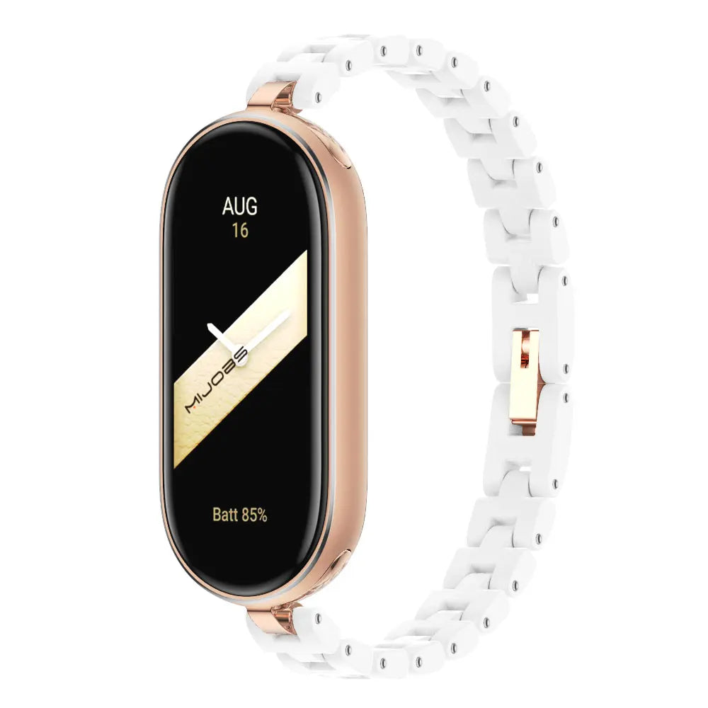 Strap for Mi Band 10 9 8 7 6 5 Watchband for Xiao mi Smart Band 9 Strap for Mi Band 8 Leather Wristband For Mi Band 7 Correa