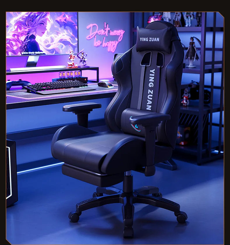 AOLIVIYA Casual Ergonomic Reclining Gaming Computer Chair For Home Office Dormitory Study Room College Students Men A413759