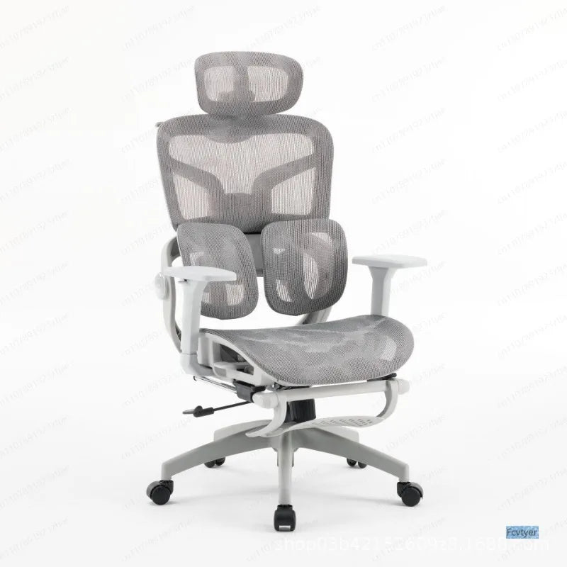 Ergonomic chair, sedentary and reclining, office swivel chair
