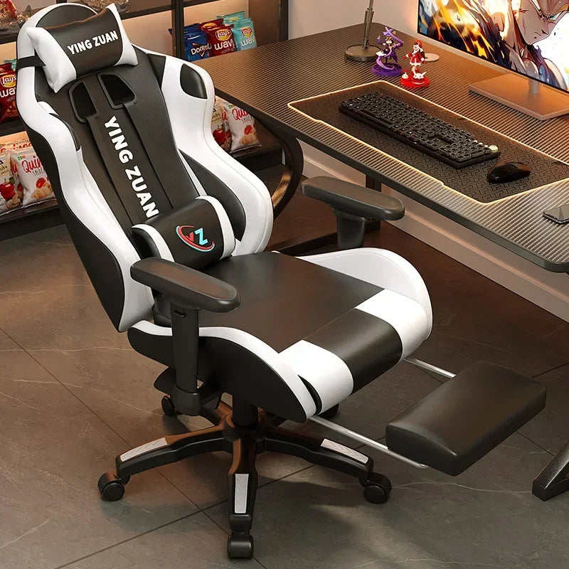 AOLIVIYA Casual Ergonomic Reclining Gaming Computer Chair For Home Office Dormitory Study Room College Students Men A413759