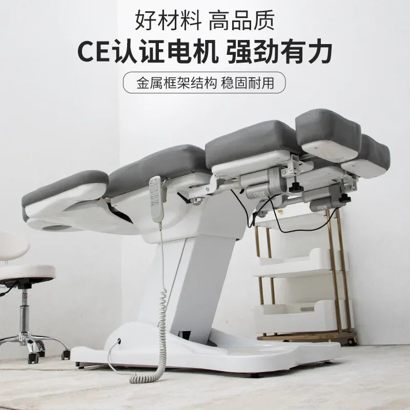 AOLIVIYA Fully Automatic Electric Lifting Rotating Heating Pedicure Chair For Body Tattoo Foot Soaking Beauty Salon Professional