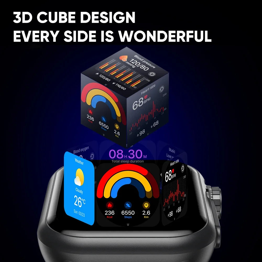 Electronics Smartwatch Fitness Tracker Heart Rate Monitor Waterproof 1000mAh Sport Smart Watches for Man Woman Andoird IOS 2026