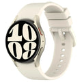 New Official Silicone Strap For Samsung Galaxy Watch 6 4 Classic 47mm 46mm 43/42mm Watchband Galaxy Watch 7 6 5 4 40mm 44mm Belt