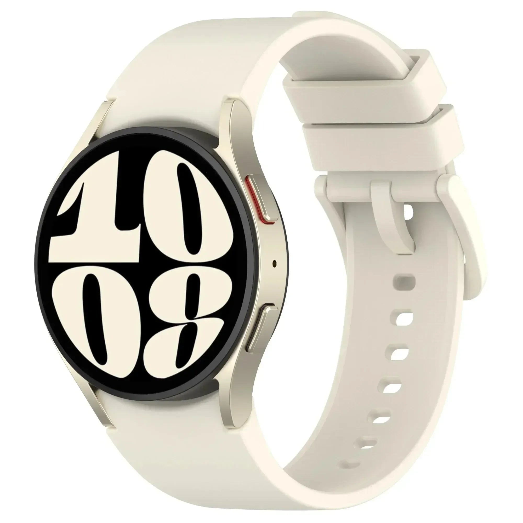 New Official Silicone Strap For Samsung Galaxy Watch 6 4 Classic 47mm 46mm 43/42mm Watchband Galaxy Watch 7 6 5 4 40mm 44mm Belt