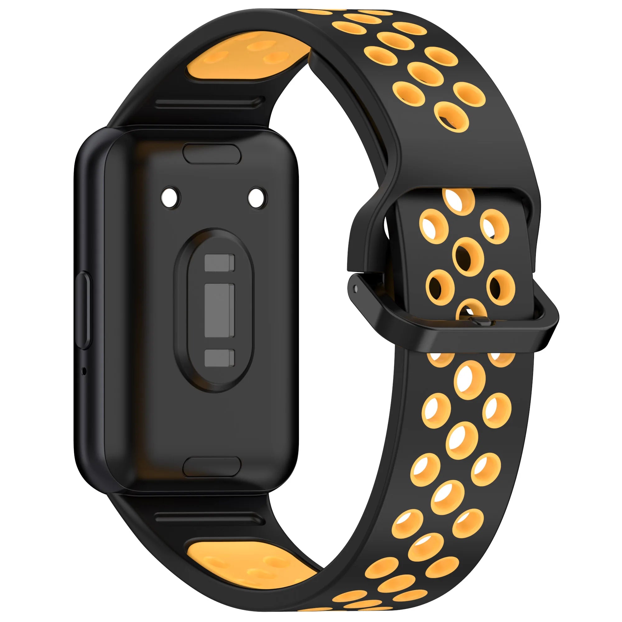 Silicone Strap For Samsung Galaxy Fit 3 Band Bracelet Two-tone Watchband Correa For Samsung Galaxy Fit 3 Replaceable Wristband
