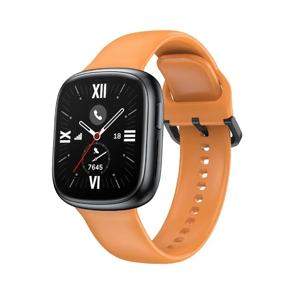 Soft Silicone Band for Huawei Honor Watch 4 Original Replaceable Bracelet Wristband for Huawei Honor Watch 4 Sport Watchband