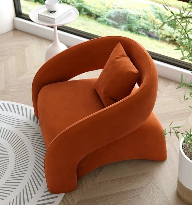 New Sofa, Living Room, Single Person, Light Luxury, High-end Reception, Small Sofa, Beauty Salon, Lazy Leisure Chair Furniture