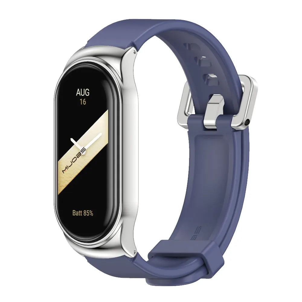 Strap for Mi Band 10 9 8 7 6 5 Watch Band for Mi Band 10 Silicone Wristband for Mi Band 9 Bracelet For Mi Band 8 Strap