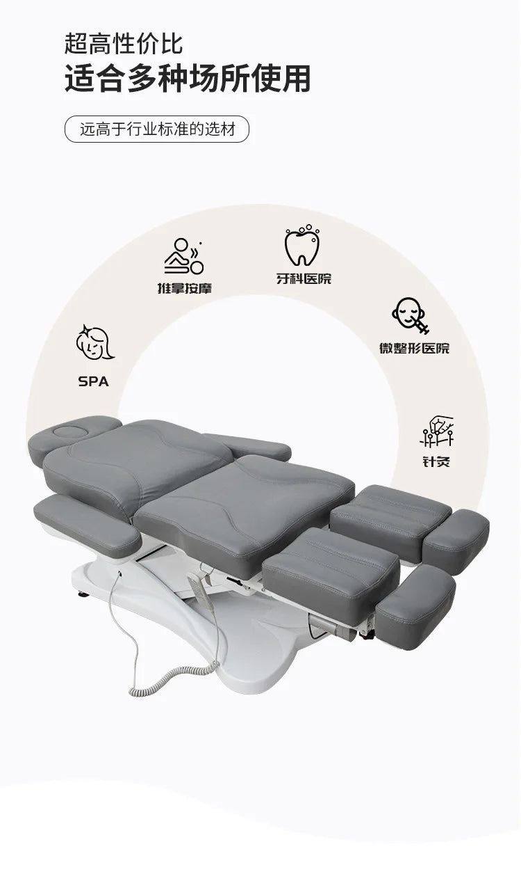 AOLIVIYA Fully Automatic Electric Lifting Rotating Heating Pedicure Chair For Body Tattoo Foot Soaking Beauty Salon Professional