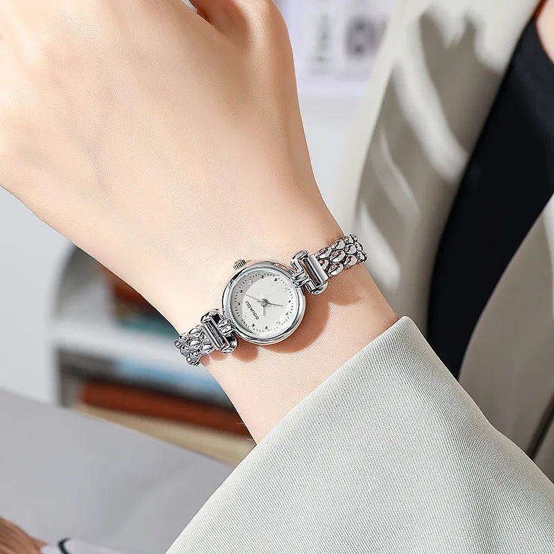 Brand Women Watch Luxury Small Dial Gold Watch Fashion Bracelet Quartz Wristwatches Dropshipping Clock Gift Relojes Para Mujer