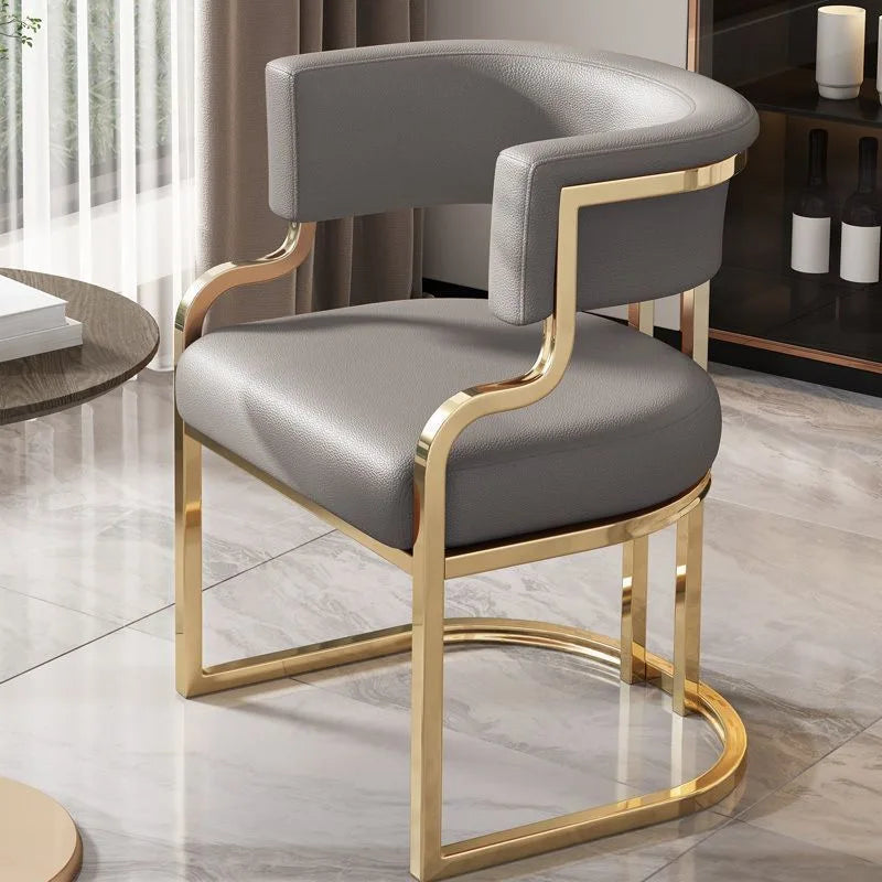 Bedroom Furniture Nordic Furniture Simple Style Dining Chair High-end Tea Chair Reception, Mahjong, Sofa Manicure, Makeup Chair