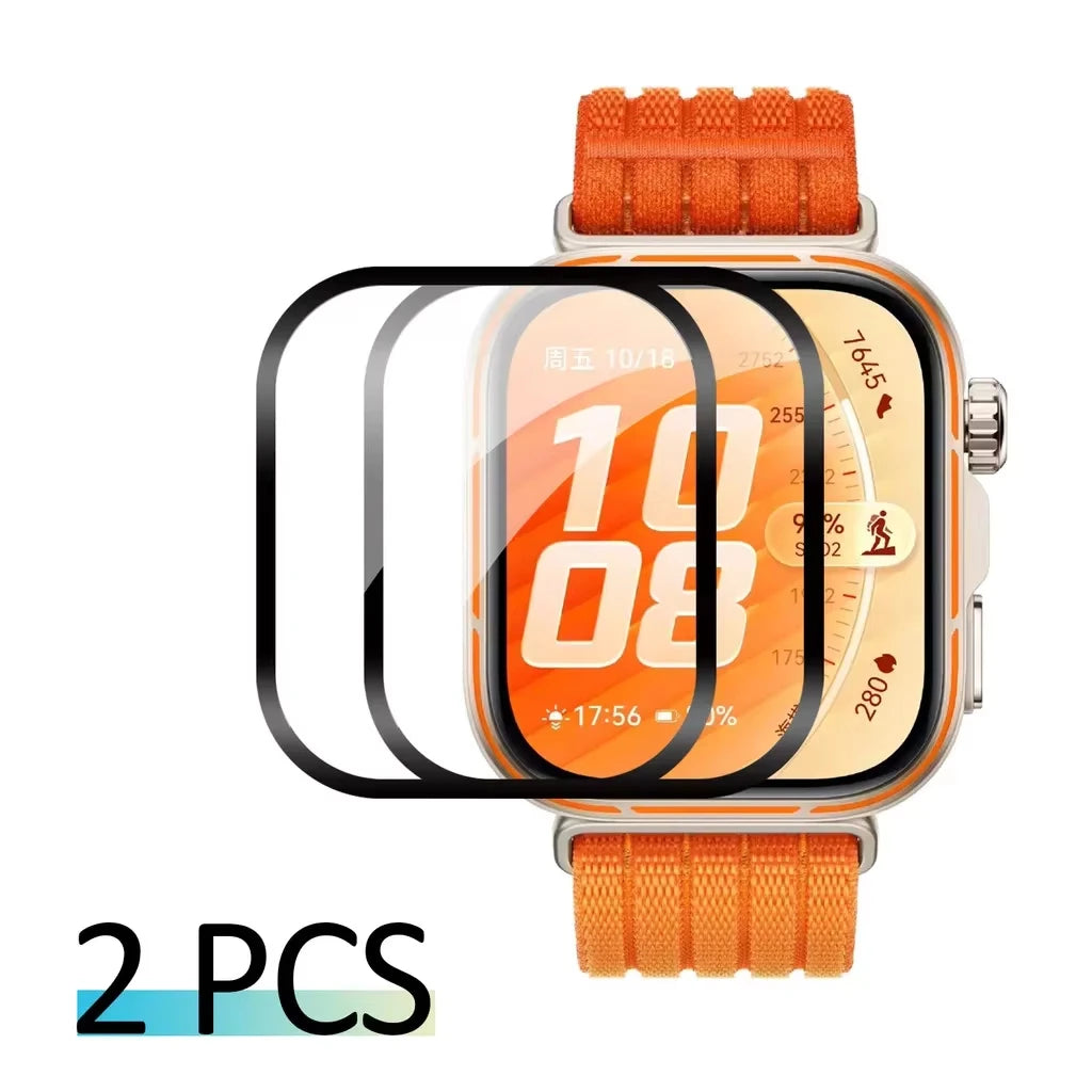 Tempered Glass Film For Huawei Watch fit 5 5 pro Smartwatch Accessories HD Hydraulic Huawei Watch fit 4 4 pro Screen Protector