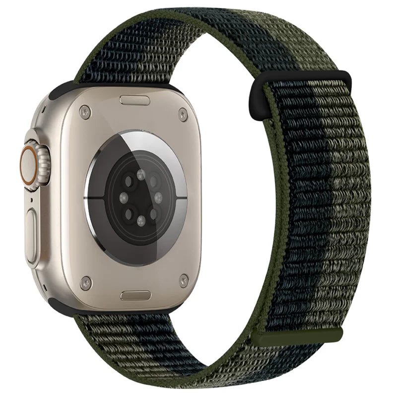 Nylon Loop Strap for Apple Watch Band 46mm 40mm 44mm 45mm 42mm 41mm 38mm Smart Belt Bracelet for IWatch Ultra 49mm 8/7/6/SE/5/4