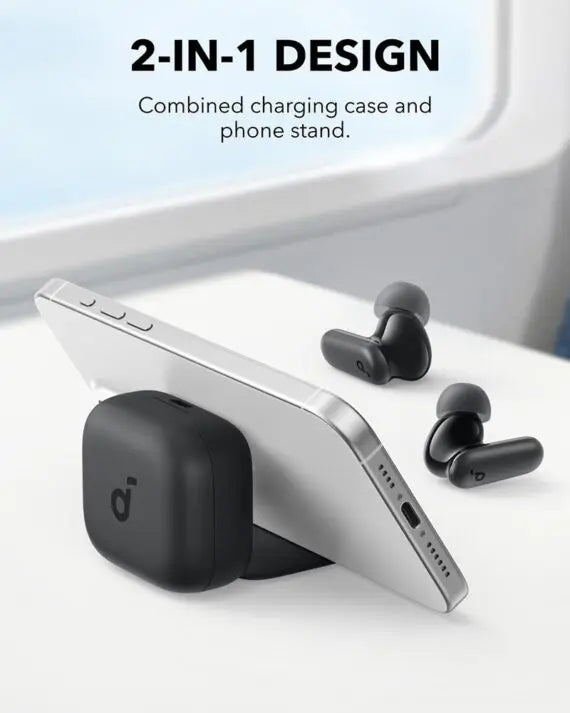 Anker Soundcore R50i NC True Wireless Headset Noise Cancelling Earbuds A3959H11 Black Noise Cancelling Bluetooth Headphones