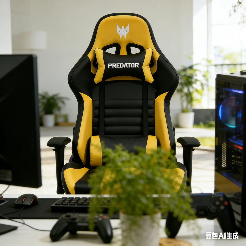 AOLIVIYA Modern Light Ergonomic Gaming Computer Chair, Swivel Seat with Lift for Home Live Broadcast Comfortable Sedentary Dormi