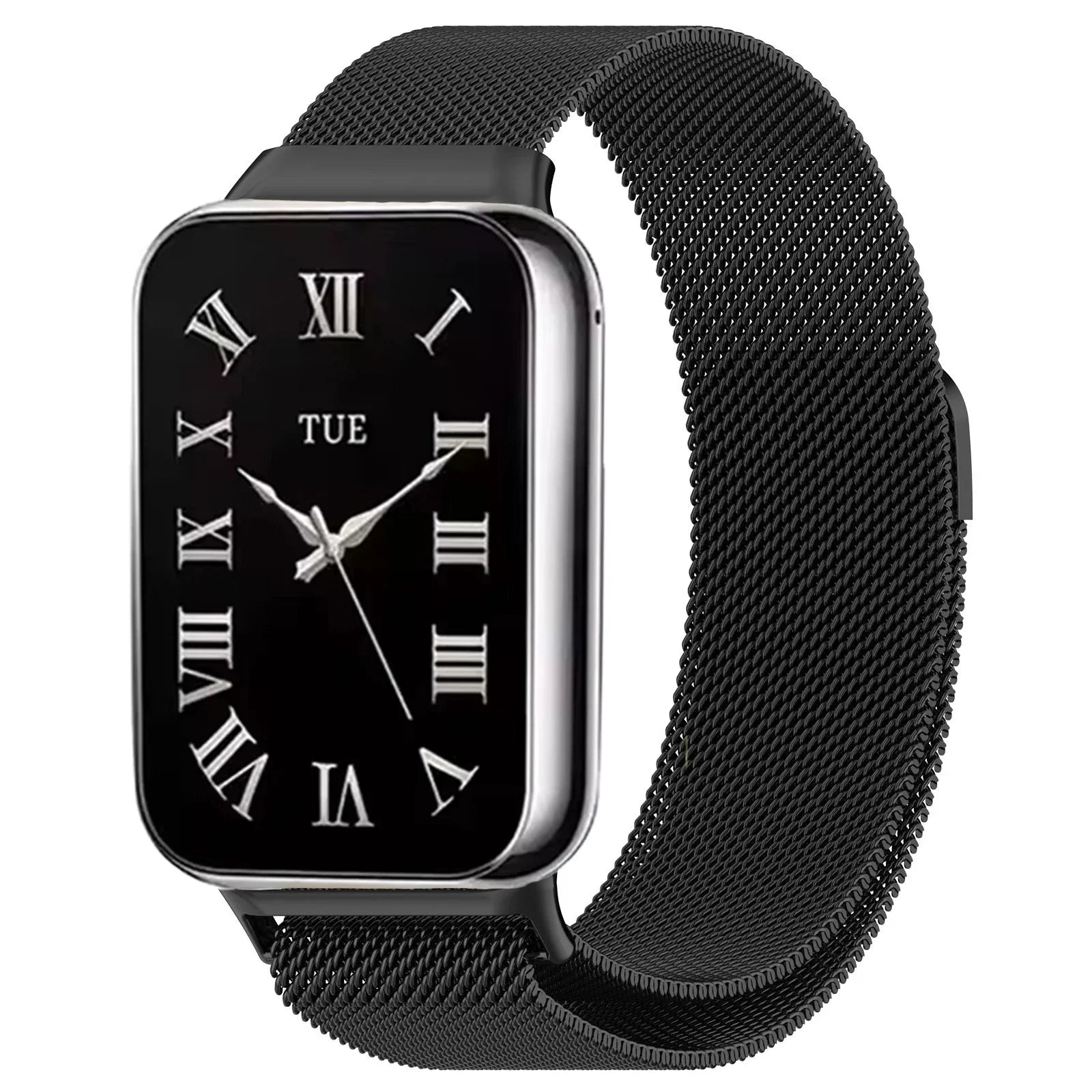 Milanese Loop Strap For Xiaomi Mi Band 9/8 Pro Metal Magnetic Durable Wristband Watchband For Redmi Watch 4/5/6 Correa Accessory