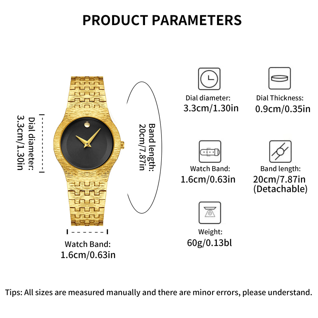 YaLaLuSi Brand Women's Fashionable Minimalist Bracelet Watch - Water-Resistant Quartz Timepiece Gift reloj mujer ladies girl