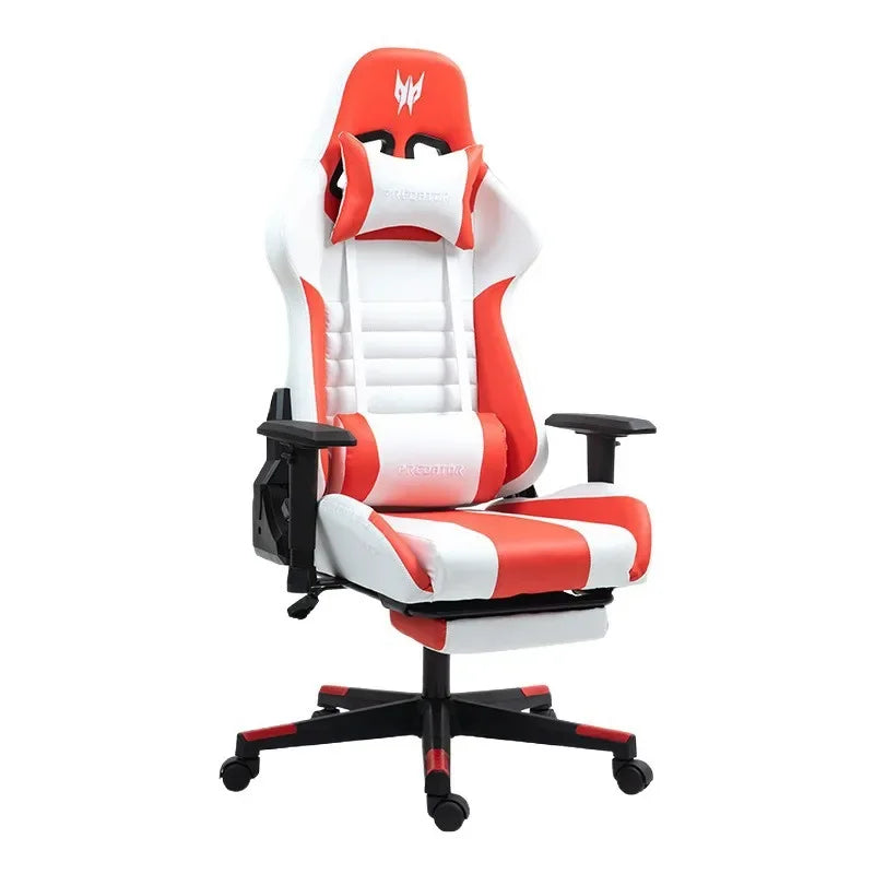 AOLIVIYA Modern Light Ergonomic Gaming Computer Chair, Swivel Seat with Lift for Home Live Broadcast Comfortable Sedentary Dormi