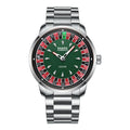 Mark Fairwhale 2025 New Fashion Men Quartz Watch Arabic numerals Rotating Dial Roulette Luminous Waterproof Men's Wristwatch