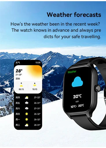 2026 New Bluetooth Call Smart Watch Electronics Smartwatch Digital Fitness Clock Sports Wrist Watches for Man Woman Android iOS